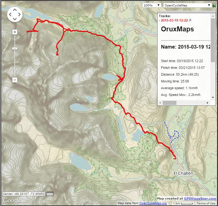 2015.03.19 - El Chaltén - Paso del Cuadrado