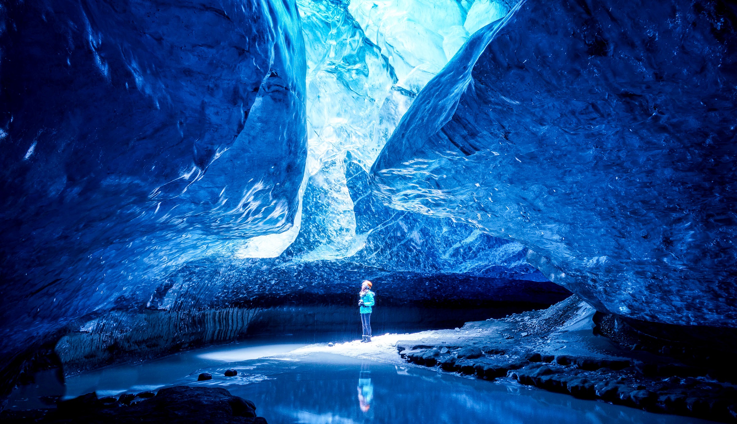 Ice Caves in Iceland