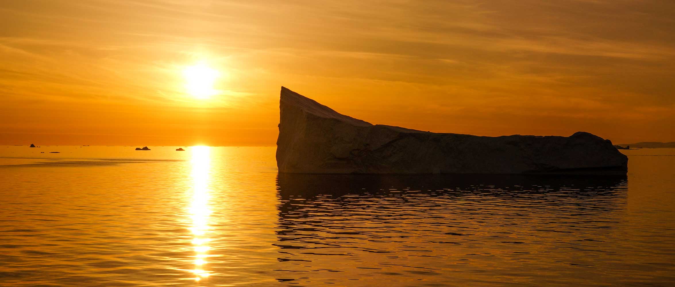 Icebergs in Greenland