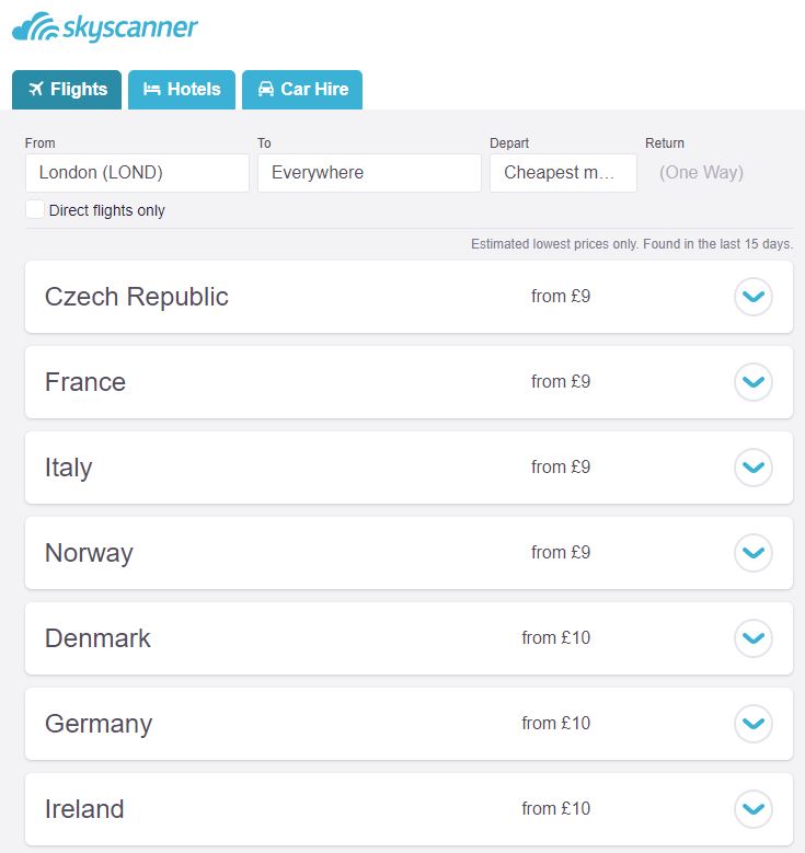 Skyscanner 2