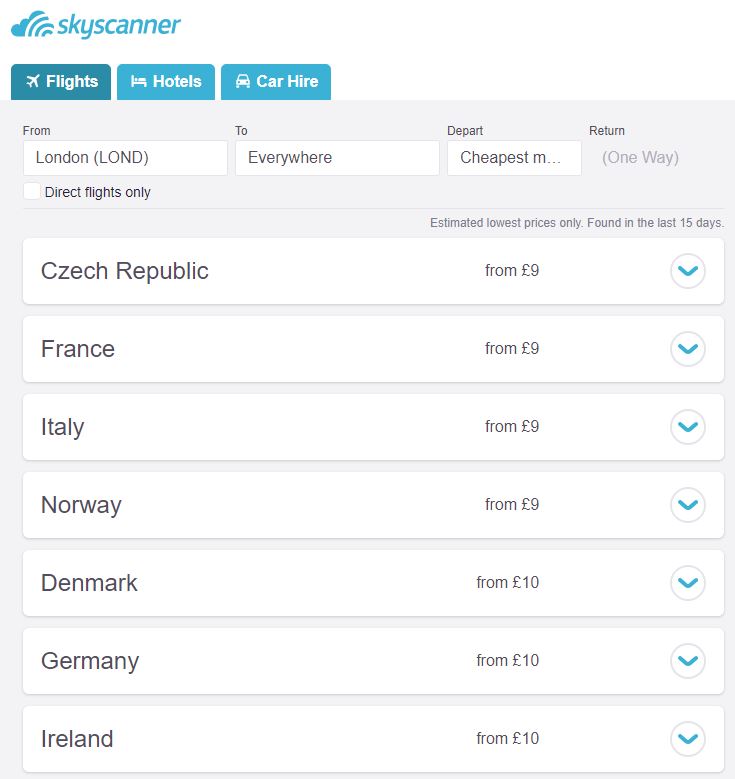 Skyscanner 2